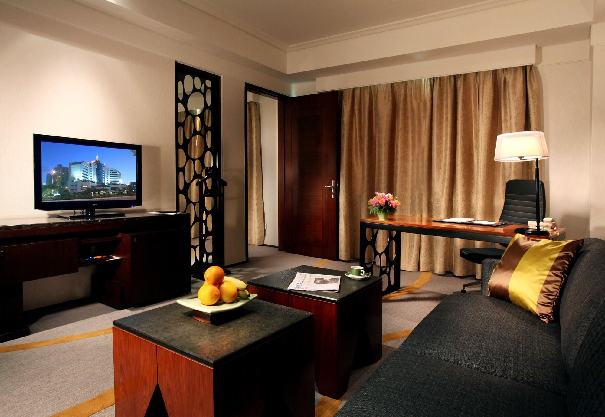 Harriway Garden Hotel Houjie Dongguan  Exteriör bild