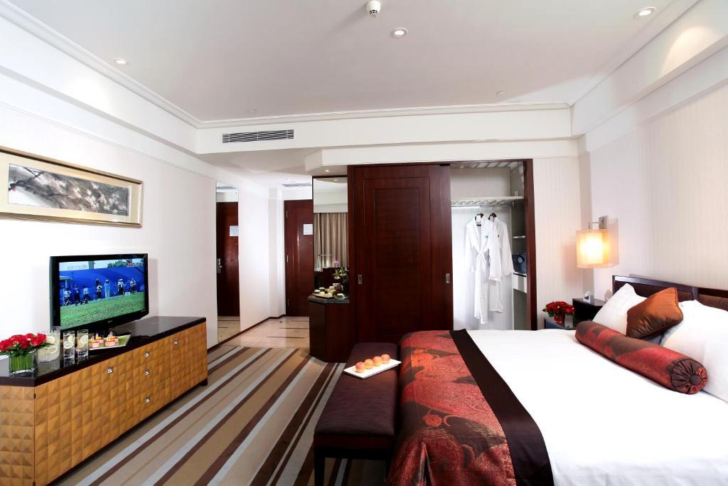 Harriway Garden Hotel Houjie Dongguan  Rum bild